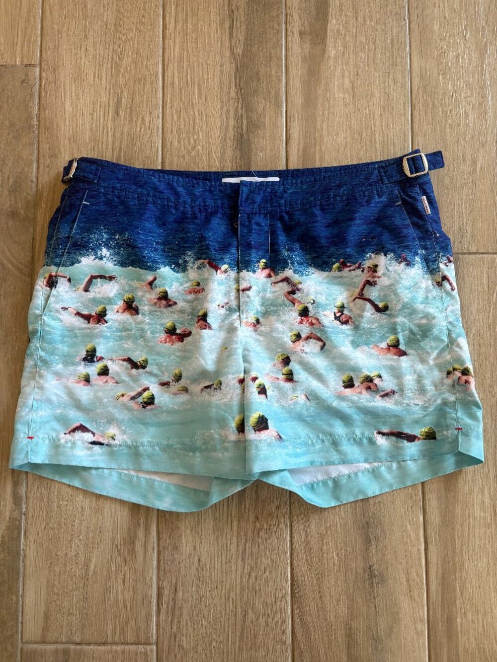 Orlebar Brown Setter Swim Trunks Men's 32 Sea Swimmers Lined Summer Beach Rare
